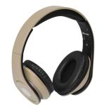 Vakoss Słuchawki stereo z mikrofonem SK-378G, składane, złote