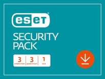 Eset Secur.Pack ESD Kon 3PC+3Sm 2Y ESP-K-2Y-6D