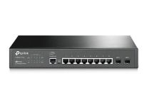 TP-Link T2500G-10TS JetStream 8-Port Gigabit L2 Lite Managed Switch with 2 SFP