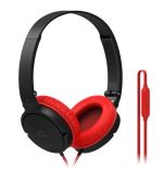 SoundMagic P11S CZARNO-CZERWONE SŁUCHAWKI DO SMARTFONÓW