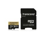 Transcend Micro SDXC UHS-I U3M Ultimate 64GB + adapter, MLC