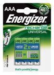 Energizer Akumulator Precharged AAA Universal 500mAh 4 szt. Blister