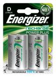 Energizer Akumulator Precharged D Power Plus 2500mAh 2 szt. Blister