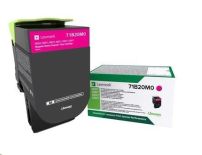 Lexmark Toner magenta , zwrotny , 2300 str. , CS/CX3/4/517