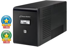 Power Walker UPS Line-Interactive 1500VA 2x 230V PL, 2x IEC, RJ11/RJ45, USB, LCD