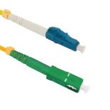 Qoltec Optic Patchcord LC/UPC-SC/APC , Singlemode , 9/125 , G652D , Simplex , 1m