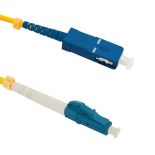 Qoltec Optic Patchcord SC/UPC-LC/UPC , Singlemode , 9/125 , G652D , Simplex 0,5m