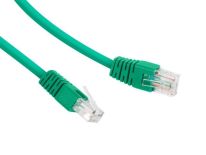 Gembird patchcord RJ45, osłonka zalewana, kat. 6, UTP, 0.25m, zielony