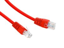 Gembird patchcord RJ45, osłonka zalewana, kat. 6, UTP, 0.25m, czerwony