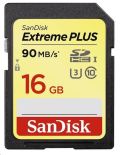 SanDisk Extreme Plus SDHC 16 GB 90 MB/s Class 10 UHS-I