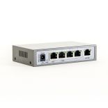 8level FEPS-1504 Switch PoE 5-port 10/100 (4 porty PoE, 15.5 W/Port , max 65W)