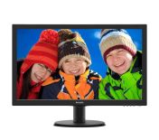 Philips Monitor 23.6 243V5LSB5 LED DVI Czarny