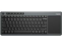 Rapoo KLAWIATURA BEZPRZEWDOWA TOUCHPAD K2600 SZARA