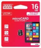 GoodRam Karta Pamięci Micro SDHC 16GB Class 10 UHS-I