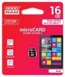 GoodRam Karta pamięci MicroSDHC M1A0 16GB Class 10 UHS I