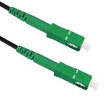 Qoltec Optic Patchcord SC/APC-SC/APC message , SingleMode SIMPLEX , G657A2 100m