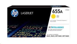 HP 655A Yellow Original LaserJet Toner Cartridge (CF452A)