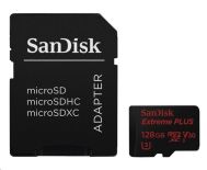 SanDisk Extreme Plus microSDXC 128 GB 100 MB/s Class 10  UHS-I V30