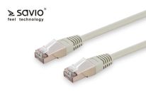 Savio CLA-07 Przewód sieciowy patchcord FTP Kat. 6 1m