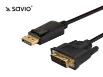 Savio CL-106 Kabel displayPort do DVI 1,8m