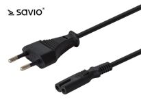 Savio CL-105 Kabel zasilający płaska ósemka 3m