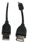 Gembird Kabel CCF-USB2-AMAF-15C (USB 2.0 typu A M - USB 2.0 typu A F; 4 5m; kolor czarny)