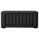 Synology DS1817, 8-Bay SATA, 4C 1,7GHz, 2GB, 4xGbE LAN, 2xUSB3, 2xeSATA