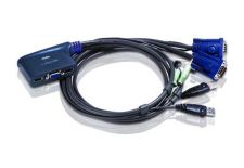 Aten PRZEŁĄCZNIK KVM 2 PORTY USB VGA CS62US