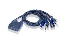 Aten PRZEŁACZNIK KVM 4 PORTY USB VGA CS64US