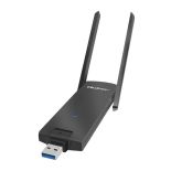 Qoltec Bezprzewodowy Adapter Wi-Fi USB z anteną x2