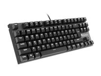 NATEC Klawiatura GENESIS THOR 300 TKL GAMING Białe podświetlenie USB, US layout