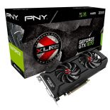 PNY Technologies GeForce GTX 1070 XLR8 OC GAMING Twin Fan, 8GB GDDR5 (256 Bit), HDMI,DVI,3xDP