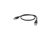 Gembird patchcord RJ45, osłonka zalewana, kat. 5e, FTP, 0.5m, czarny