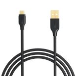 AUKEY CB-MD2 Black szybki kabel Quick Charge micro USB-USB , 2m , 5A , 480 Mbps