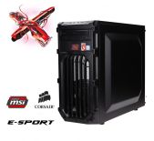 OPTIMUS E-Sport MB250T-CR5 i5-7400/8GB/1TB/GTX1050Ti OC 4GB RED LED