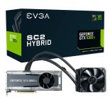 EVGA VGA GTX1080TI 11GB SC2 Hybrid GDDR5X,HDMI,DP*3,DVI,2S