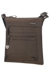 Samsonite Mini torba na ramię 88D07128 10,1'' iPAD, kieszenie, ciemny brąz