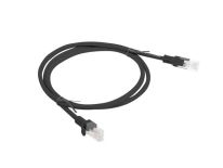 Lanberg Patchcord RJ45 cat. 5e UTP 1m czarny