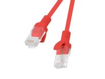 Lanberg Patchcord RJ45 cat. 5e UTP 0.5m czerwony