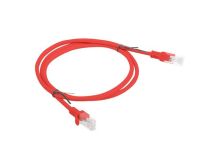 Lanberg Patchcord RJ45 cat. 5e UTP 1m czerwony