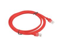 Lanberg Patchcord RJ45 kat. 6 UTP 2m czerwony