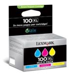 Lexmark tusz No 100XL CMY (zwrotne, seria S/ Pro206/ Pro705)