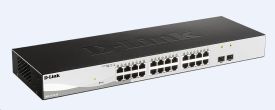 D-Link 26-port 24 10/100/1000 Gigabit Smart Switch with 2 SFP