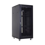 Linkbasic szafa stojąca rack 19'' 27U 600x800mm czarna (drzwi perforowane)