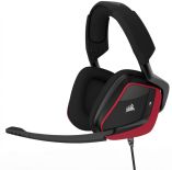 Corsair słuchawki gamingowe Void Pro Surround Dolby 7.1, Czerwone (EU)