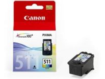 Canon tusz CL511 color BLISTER with security (MP240/MP260)