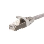 Netrack patchcord RJ45, osłonka zalewana, kat. 5e FTP, 2m szary