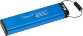 Kingston DataTraveler 2000, 8GB, AES Encryption, USB 3.0