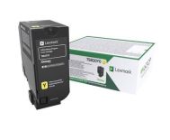 Lexmark Toner 75B20M yellow , zwrotny, 10 000 str. , CS/CX 727 / CS728