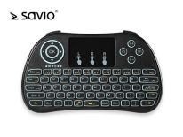 Elmak SAVIO KW-01 Klawiatura bezprzewodowa Android TV Box, Smart TV, PS3, XBOX360, PC